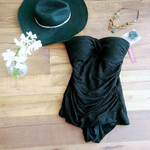 Black One Piece Merona Swimsuit